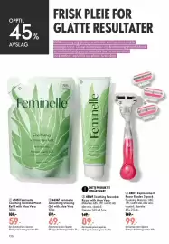 Oriflame katalog Side 136: Oriflame Feminelle Soothing Reusable Razor with Aloe Vera €89,00