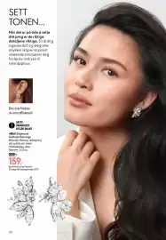 Oriflame katalog Side 20: 48561 Diamond Cellular Earrings €159,00