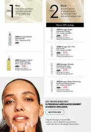 Oriflame katalog Side 92: Novage+ Refresh Gel Cleanser €409,00, Novage+ Bright Intense Eye Cream €379,00