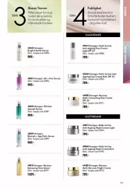 Oriflame katalog Side 93: Novage+ Lift + Firm Serum €909,00, Novage+ Blemish + Age Defy Serum €909,00