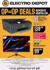 Electro Depot folder Pagina 1: Acer Gaming monitor €99,95, All in One Smart Tank Printer €95,00