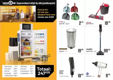 Electro Depot folder Pagina 10: Vuilnisbak €95,00, Bedrade tondeuse €95,00