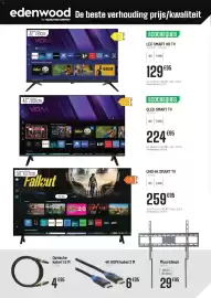 Electro Depot folder Pagina 4: Led smart hd tv €95,00, 4k hdmi kabel 3 m €6,95