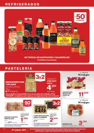 Catálogo Supercor Página 10: Lazos de hojaldre cebra o bombón €2,97, El obrador rosquillas €3,75