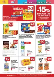 Catálogo Supercor Página 13: Leche Asturiana semidesnatada €1,09, Alpro bebida de avena cremosa €1,49