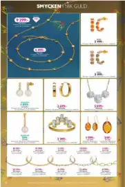 Albrekts Guld reklamblad Sida 4: Omega 18k guld örhängen €2.699,00, Ring €3.399,00