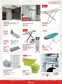 Uni Hobby leták Strana 19: Curver kbelík, vanička €129,00, Vileda Prkno žehlicí Diamond S €999,00