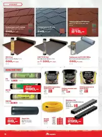 Uni Hobby leták Strana 28: Odvodňovací žlab €299,00, Debbex studená obalovaná asfaltová směs denbit rb €599,00