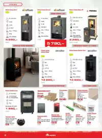 Uni Hobby leták Strana 32: Ekoflam Krbová kamna Verano €5.790,00, Ekoflam krbová kamna bari €5.290,00