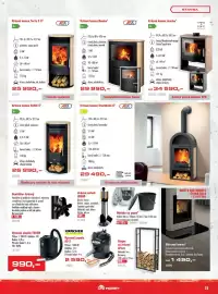 Uni Hobby leták Strana 33: Abx krbová kamna omaha €29.990,00, ABX Krbová kamna Tartu 5 II €25.990,00