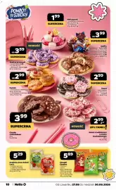 Netto gazetka Strona 10: Donut z nadzieniem o smaku truskawkowym €2,99, Ciastko czekoladowe €3,99