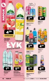 Netto gazetka Strona 16: Napój energetyczny Monster €5,99, Sok tłoczony Bracia Sadownicy €5,49