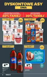 Netto gazetka Strona 2: Napój gazowany Pepsi €6,99, Lody Coldino €5,99