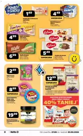 Netto gazetka Strona 8: Pierniki Toruńskie w czekoladzie Kopernik €12,99, Ciastka dr Gerard €5,49