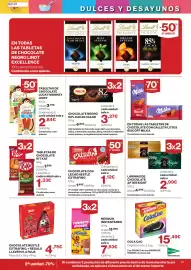 Catálogo El Corte Inglés Página 21: Valor chocolate negro 82% cacao €3,27, KitKat tabletas de chocolate €1,33