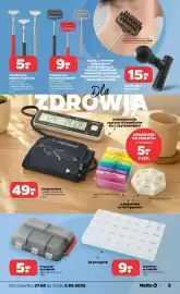 Netto gazetka tydzień 35 Strona 5: Organizer na tabletki €9,00, Organizer na tabletki €5,00