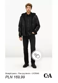 C&A gazetka tydzień 35 Strona 5: Jeansy straight Flex jog denim LYCRA C & A €169,99