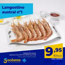 Catálogo 5 Océanos Página 3: Austral - langostino no 1 €9,95