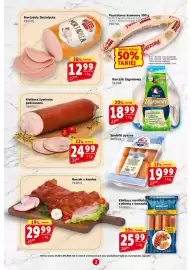 Prim Market gazetka tydzień 35 Strona 2: Mortadela Ostrołęcka PEKPOL €12,99, Kiełbasa żywiecka podsuszana PEKPOL €24,99