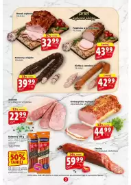 Prim Market gazetka tydzień 35 Strona 3: Kabanosy wiejskie PELIKAN €39,99, Boczek wędzony PELIKAN €32,99
