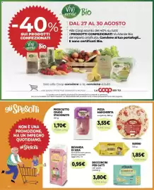 Volantino Ipercoop Pagina 10: Pizza Margherita €3,55, Prosciutto crudo stagionato €1,70