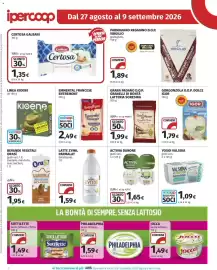 Volantino Ipercoop Pagina 20: Grana Padano D.O.P. Granelli di Bontà €1,99, Emmenthal francese Entremont €2,49