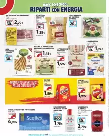 Volantino Ipercoop Pagina 23: Brunch Breakfast Bacon €2,79, Focaccina Amoretti €1,35