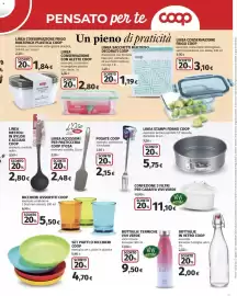 Volantino Ipercoop Pagina 37: Stampo forno Coop €5,75, Mestolo in nylon e acciaio Coop €2,80