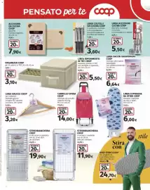 Volantino Ipercoop Pagina 38: Sacchi salvaspazio Coop €6,64, Cavatappi €5,50