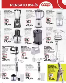 Volantino Ipercoop Pagina 46: Frullatore BL9015F-GS Coop €31,90, Tritatutto MC401C-GS Coop €27,90