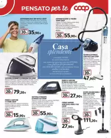 Volantino Ipercoop Pagina 47: Sistema stirante EC9003G-GS Coop €55,90, Ferro a vapore T-2108N Coop €15,90