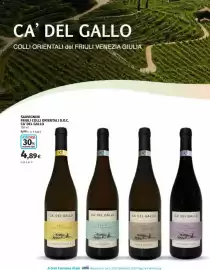 Volantino Ipercoop Pagina 53: Sauvignon Friuli Colli Orientali D.O.C. Ca' Del Gallo €4,89