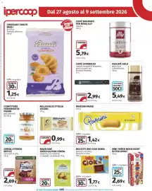 Volantino Ipercoop Pagina 6: Madeleine senza glutine Céréal, Millefoglie Vicenzi €0,99
