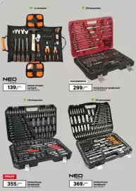 Leroy Merlin gazetka Strona 10: NEO TOOLS Zestaw kluczy nasadowych €369,00, NEO TOOLS Zestaw narzędzi ręcznych €139,00
