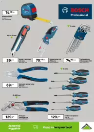Leroy Merlin gazetka Strona 11: Szczypce uniwersalne Bosch Professional €69,00, Szczypce hydrauliczne Bosch €129,00