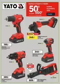 Leroy Merlin gazetka Strona 2: Klucz udarowy 18 V 1/2" YATO €399,00, Młot wyburzeniowy 65 J YT-82001 €689,00