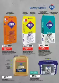 Leroy Merlin gazetka Strona 28: Grunt NKP €55,97, Zaprawa klejowa ATLAS GEOFLEX BIAŁY €76,97