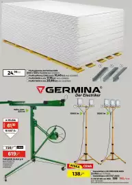 Leroy Merlin gazetka Strona 34: Płyta gipsowo-kartonowa GKB €24,99, Naświetlacz LED STAT ARES €138,00