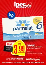Volantino Deco Iperstore settimana 35 Pagina 5: Parmalat latte parzialmente scremato €3,99