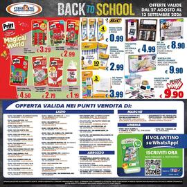 Volantino Casa & Co Pagina 16: PRITT Compact Flex Roller €2,79, BIC penna 4 colori €3,99
