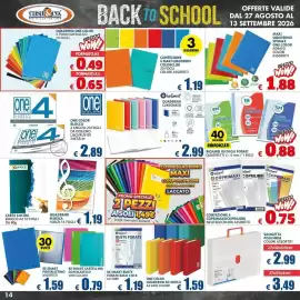Volantino Casa & Co Pagina 14: One Color blocco 4 angoli da disegno €2,89, Ricambi rinforzati €0,88