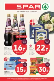 SPAR tilbudsavis uge 35 Side 1: Ribena €16,00, Haribo €30,00