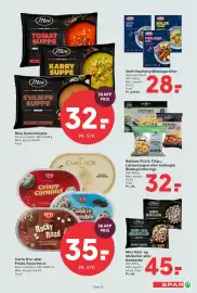 SPAR tilbudsavis uge 35 Side 14: Rahbek Fish & Chips, Lakselasagne eller Indbagte Blæksprutteringe €32,00