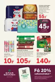 SPAR tilbudsavis uge 35 Side 18: Jacobsen Yakima IPA €55,00, Smirnoff Ice €10,00