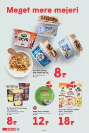 SPAR tilbudsavis uge 35 Side 9: Arla eller Cheasy Koldskål eller Cultura Kefir €18,00, Buko Pisket Flødeost €12,00