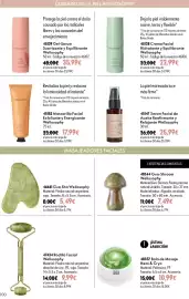Catálogo Oriflame Página 100: Wellosofhy rodillo facial €9,99, Wellosofhy Gua Sha €5,49