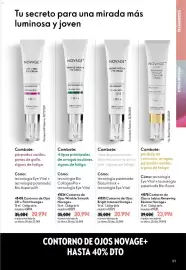 Catálogo Oriflame Página 89: Oriflame Novage+ Bright Intense Eye Cream €20,99