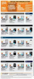 The Home Depot flyer Page 4: Stainless Steel Side-by-Side Refrigerator €1.299,00