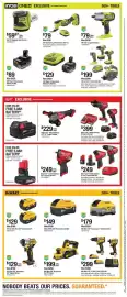 The Home Depot flyer Page 6: DeWalt 20V Max XR Brushless 1/4" Impact Driver €129,00