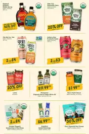 Sprouts Farmers Market weekly ad Page 13: The Ryl Co. Tea €4,00, Sapjack organic maple syrup
